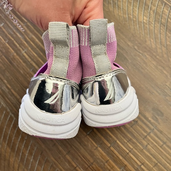 Nautica purple high tops - Toddler size 6 - Picture 7 of 8